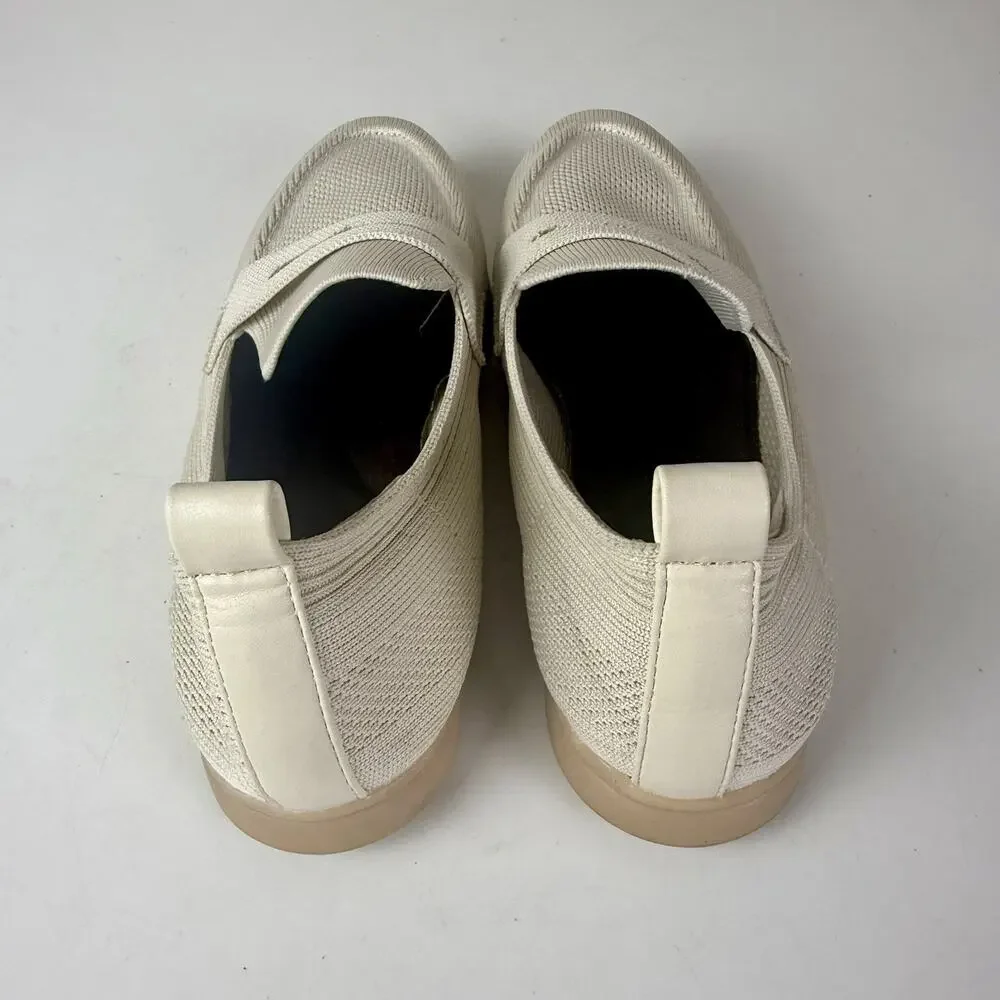 Cushionaire Jupiter Women’s Knit Loafers Size 8W